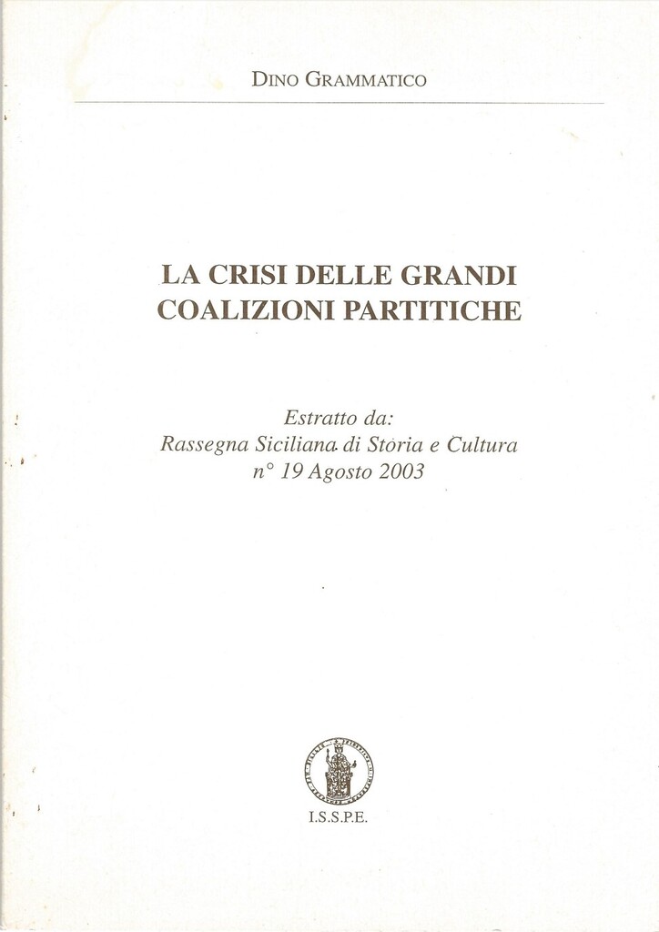 crisi grandi coalizioni